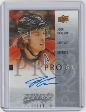 John Carlson 2016-17 Upper Deck MVP Pro Sign Autograph Auto #PRO-JC Capitals