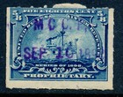 99c Start! US Revenue Stamp Battleship RB23 M.C.C.P. cancel — photo 1