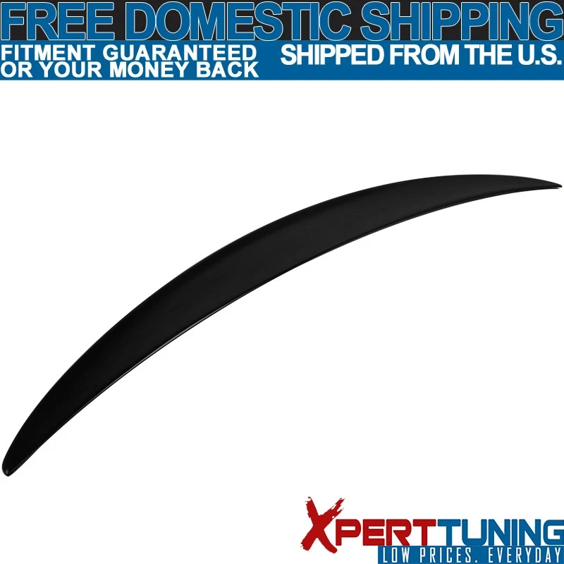 Fits 07-13 BMW 3-Series E93 Trunk Spoiler Painted #475 Black Sapphire Metallic Foto 4 de 4