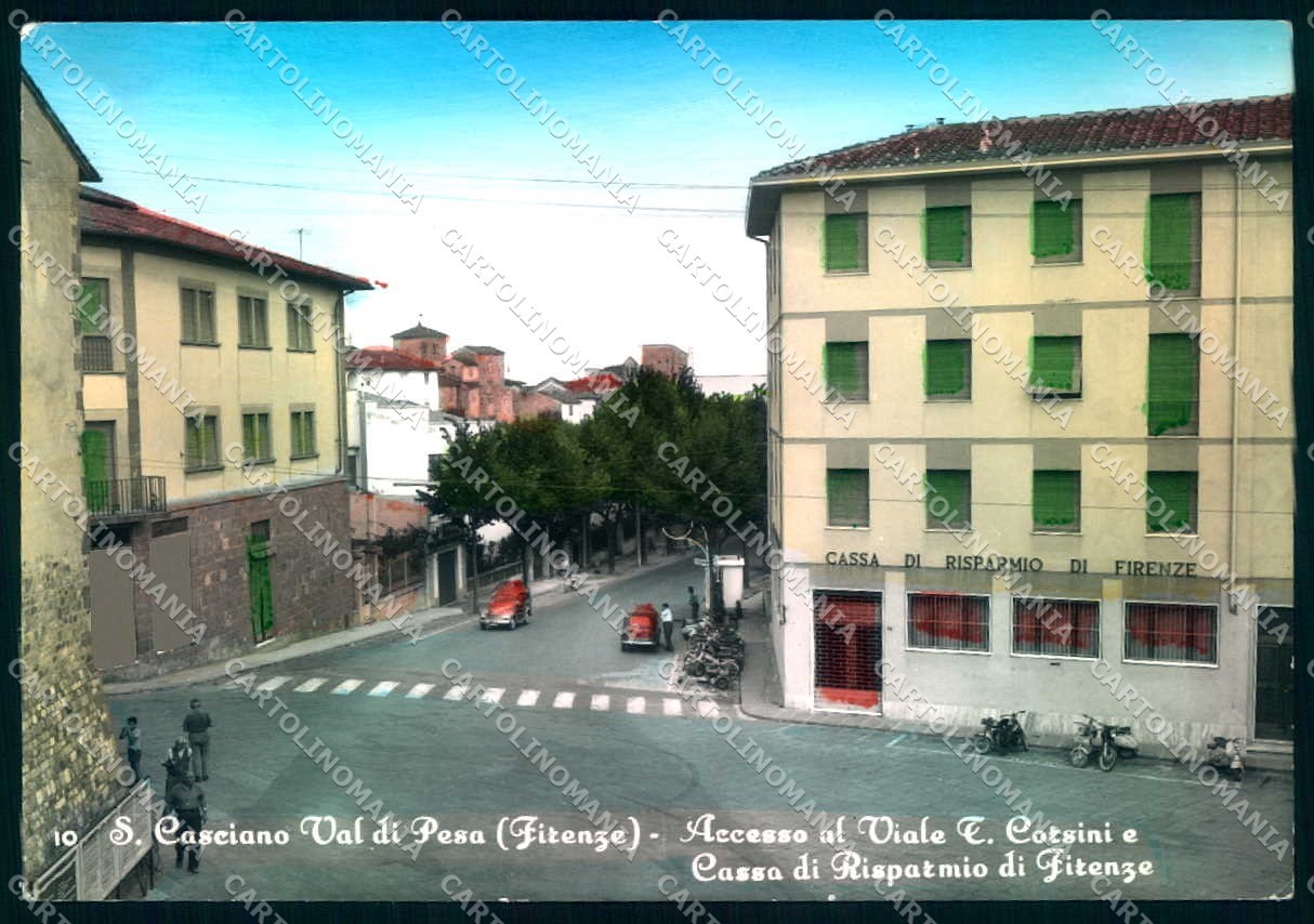 Firenze S. Casciano Val di Pesa Foto FG cartolina JK0170