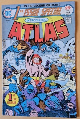 1st Issue Special #1 VG (4.0) Intro-Atlas By Kirby, C & A! DC Comics 4/75