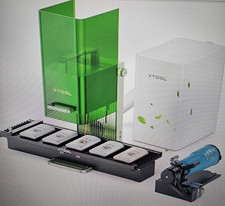 xTool F1 Laser Engraver Deluxe 2-1 NEW Open Box Slide Extension, Rotary