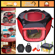 Chicken Brooder Box Kit - 4-in-1 Brooder Tent with Heating Plate, Feeder  Water