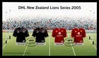 DR WHO 2005 NEW ZEALAND FDC SPORTS DHL LIONS COMBO DIE CUT $1.50 M79718