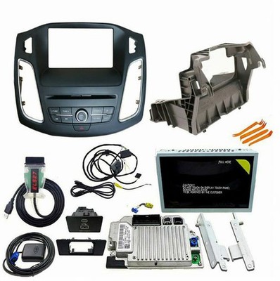 SYNC 3 Kit 4'' Upgrade 8'' NAVIGATION Fit Ford Focus 12-18 APIM Module Carplay  