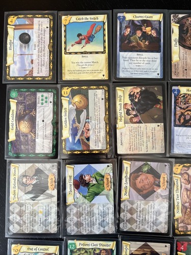 Harry Potter TCG Quidditch Cup 1-80 Complete Base Set With 7 Holograms + 18 Foil - Picture 17 of 22