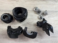 Harley-Davidson Black Handlebar Switch Housings & Clamp Covers 2008-Later DYNA