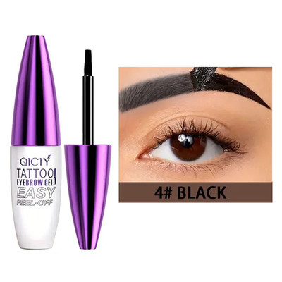 Dyeing Eye Brow Tattoo Tint Peel off Eyebrow Eyeliner Freckles Dye Cream Waterpr