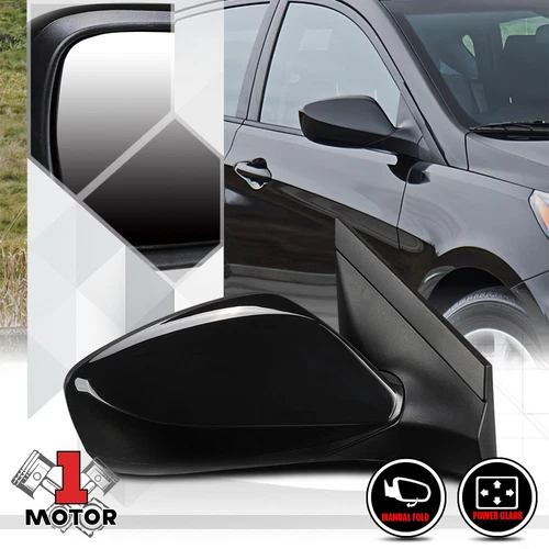 [Right]Passenger Side Power Foldable Replacement Mirror for 12-17 Hyundai Accent