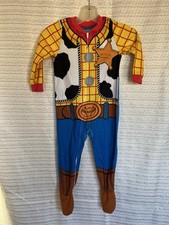 Toy Story 4 One Piece Sleepwear Cosplay Woody Size 4T