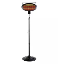 1500-Watt Free Standing Infrared Electric Patio Heater