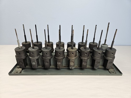 Sunnen Hon Dorn Adapter Rack Set Sortiment 16 Stück ungeprüft für Teile - Bild 1 von 22