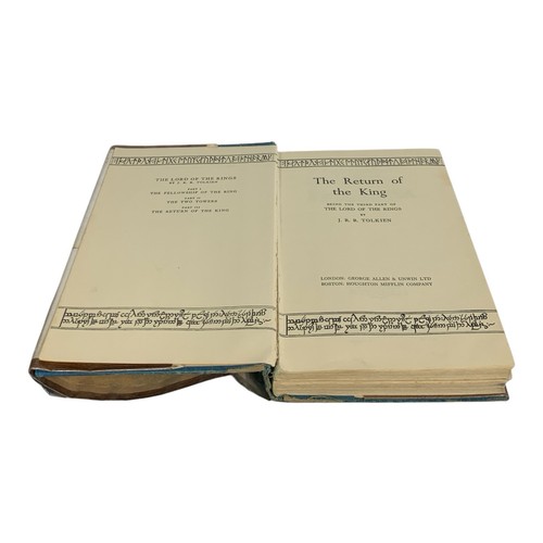 JRR Tolkien Herr der Ringe Trilogie 1960, 1961 1965 Bibliothek Return King Bücher - Bild 19 von 24