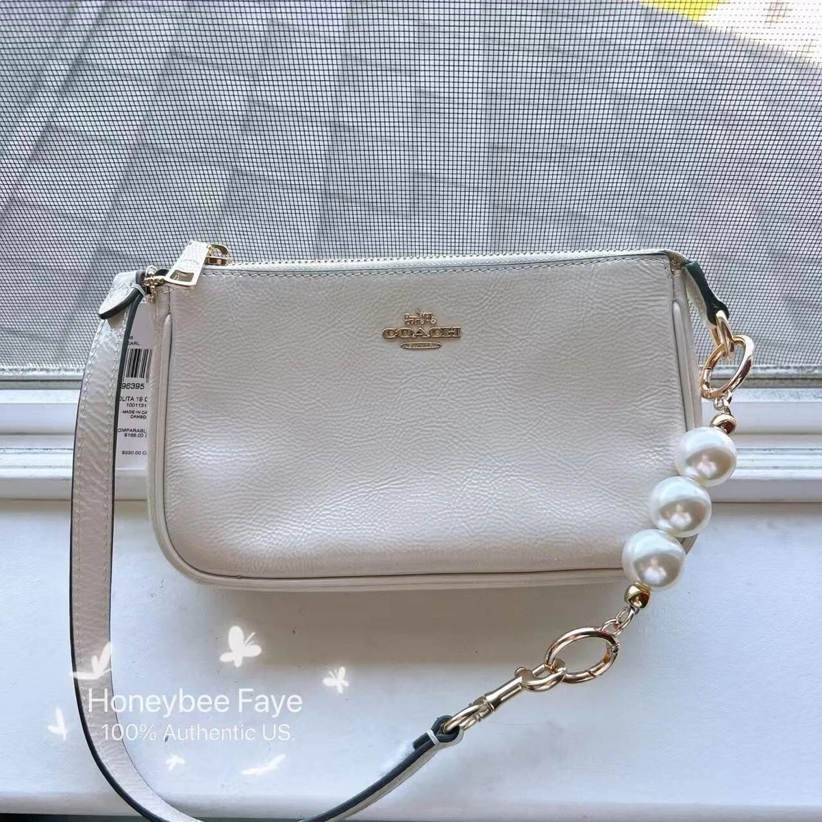 NWT Coach CW408 Nolita 19 red/pearl/pink color | eBay