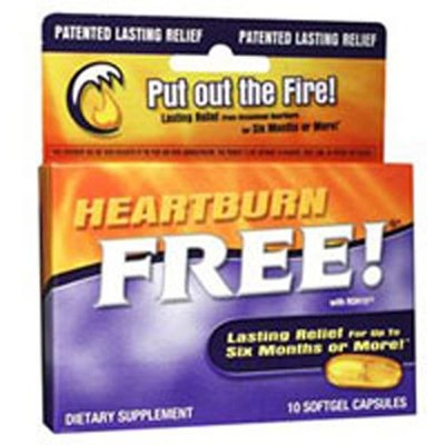Heartburn Free! Orange Peel Extract 10 Caps 1000 MG