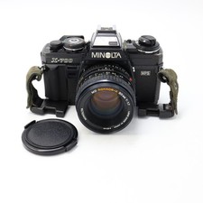 Minolta X-700 35mm Film Camera with MD 50mm F/1.7 Lens USED 