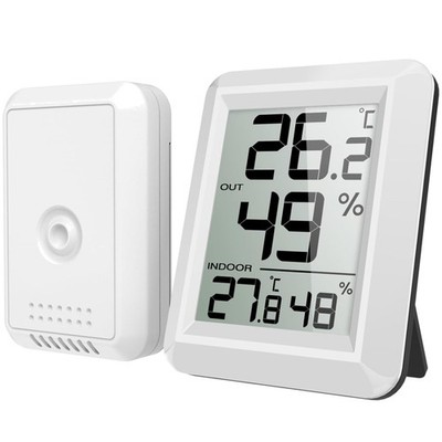 Thermometer Hygrometer Innentemperatur Außentemperatur LCD-Display