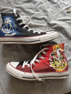 ハリーポッター Harry Potter Gryffindor Marauder's Map Hand Painted High Top