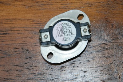   GENUINE OEM   WP3391914 WHIRLPOOL Dryer High Limit Thermostat NEW IN PLASTIC