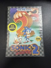 SEGA Sonic the Hedgehog 2 Not For Resale Case Sega Genesis NTSC-U/C 1992