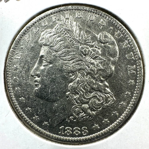 1883-O $1 Morgan Silver Dollar, UNC/AU Slider (88748)