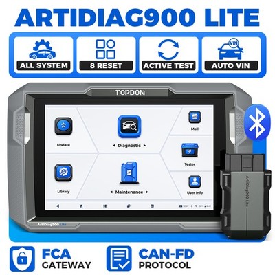 2025 TOPDON AD900 Lite Full System & 8 Reset  Active Test Diagnostic Tool CAN-FD