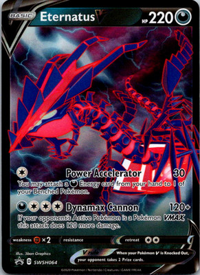 Eternatus V Holofoil Promo SWSH: Sword & Shield Promo Cards SWSH064 NM