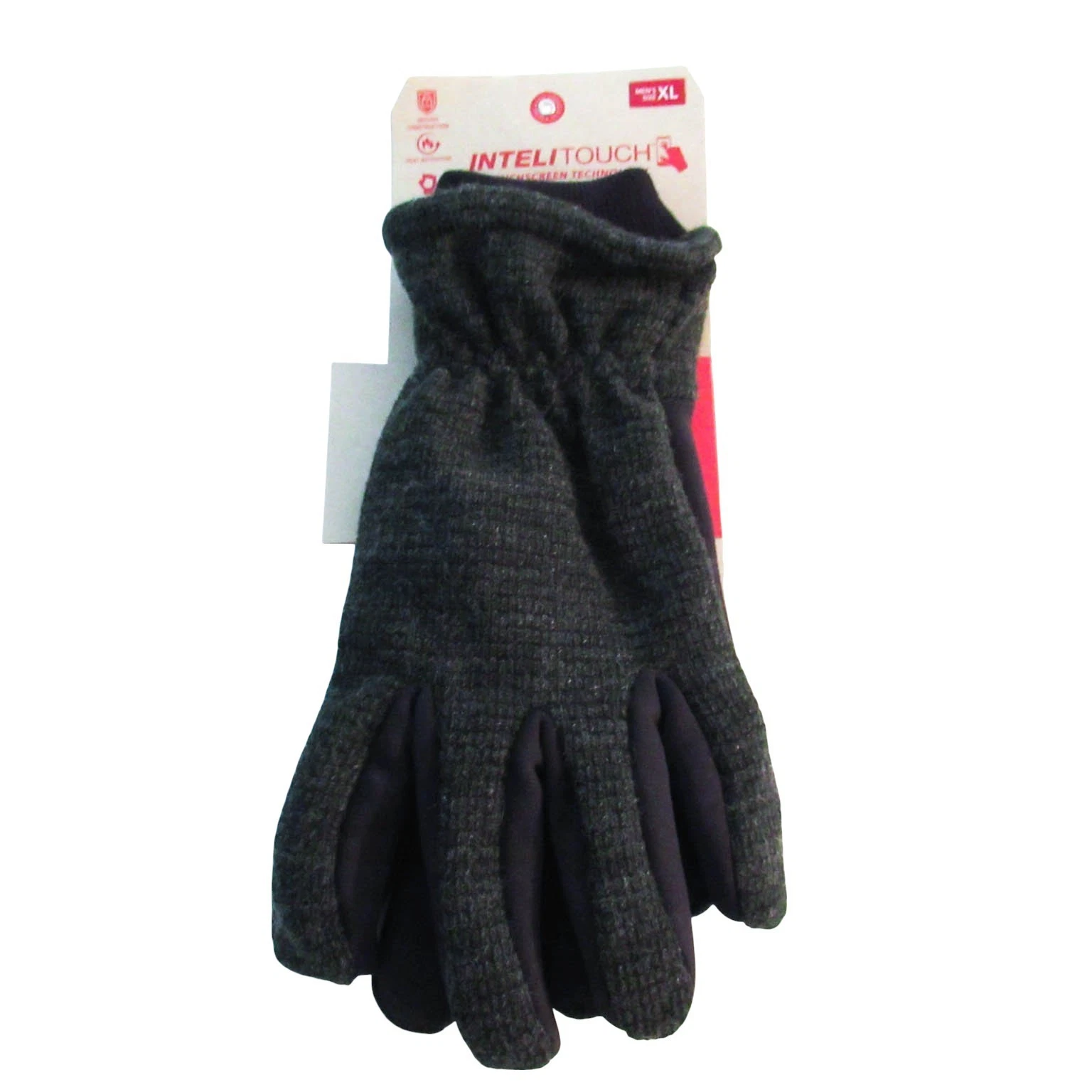 Levi's Men's Glove with Stretch Palm Faux Fur Lined Size L Black New