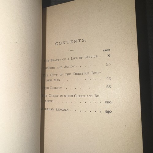 The Addresses of Phillip Brooks Christians Antique Victorian Binding - Picture 11 of 19