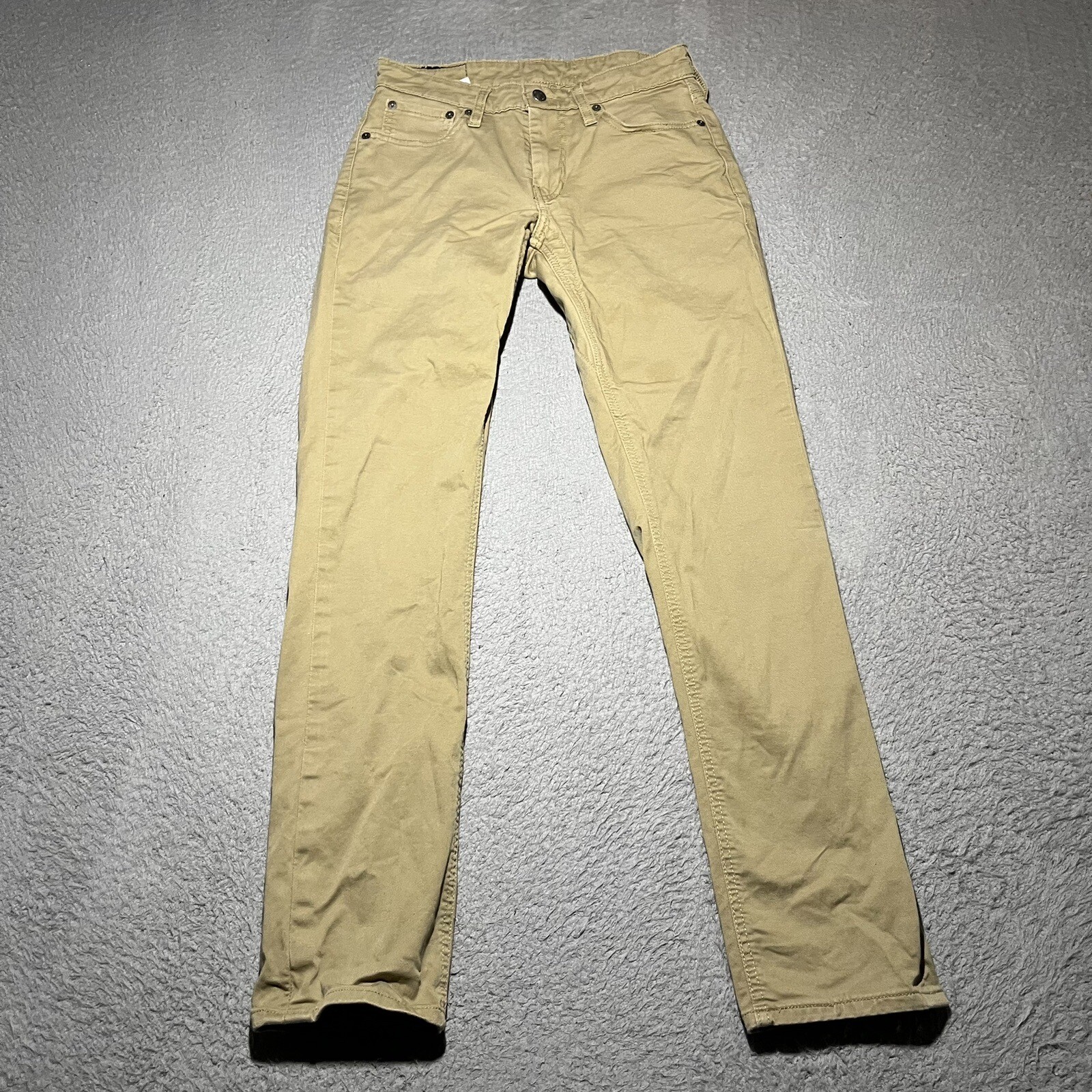 Levi’s 511 Commuter Chino Pants Men 29x32 Beige Khaki… Gem