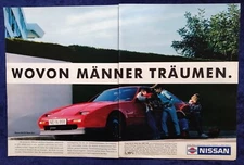 Nissan 300 ZX Turbo Catalytic Converter, Original Advertising 1987 Large Format A-3