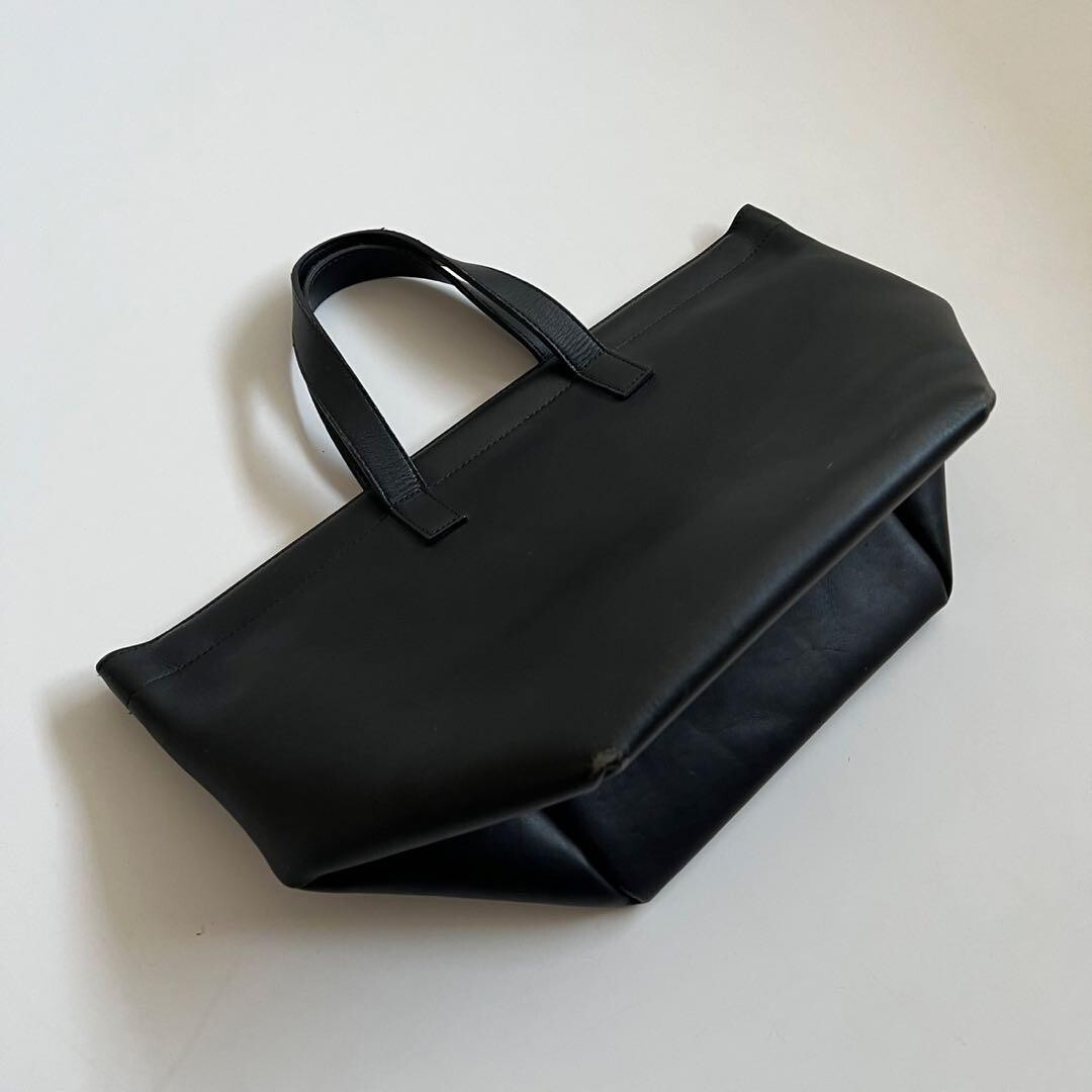 tricot COMME des GARCONS LEATHER WIRE HAND BAG Black Women