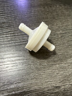 5 PACK OF INLINE FUEL FILTER OD 1 10/32'' LONG 1 3/4'' USE WITH 1/4'' AND 3/16''HOSE