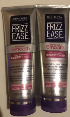 2 John Frieda Frizz Ease Beyond Smooth conditioner, Frizz Immunity 8.45 oz Each