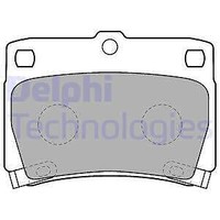 LP1546 Delphi Bremsbelagsatz, Scheibenbremse FüR Mitsubishi,Mitsubishi (Bjc),Mit