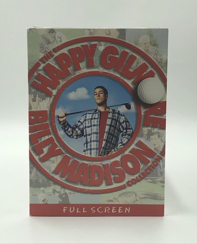 Happy Gilmore / Billy Madison 2 Pack DVD w Slipcover Adam Sandler *New & Sealed* - 第 1/10 張圖片