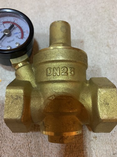 Pressure Reducing Valve DN20 0.05-0.8 MPa Brass Adjustable Water Pressure Reducer Relief Valve Plumbing Tool With Gauge Meter - View #13