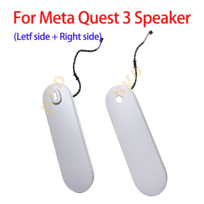 Original For Meta Oculus Quest 3 VR Headset Speaker Replacement Left Right Side
