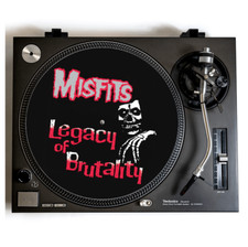 MISFITS Turntable Slipmat for Vinyl Records 12" DJ Slip Mat samhain danzig punk