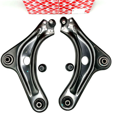 2x FEBI QUERLENKER VORDERACHSE UNTEN passend für CITROEN C3 C4 PEUGEOT 208 2008