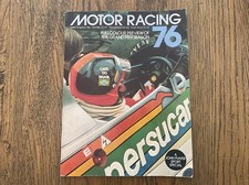 MOTOR RACING 1976 OFFICIAL PREVIEW OF F1 SEASON FERRARI MCLAREN MAGAZINE