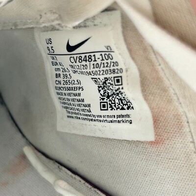 Nike Air Force 1 Low Pixel Women's Size 9.5 US CV8481-100