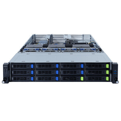 Gigabyte R282-Z96 Server 12X3.5" 256/512/768GB 3200MHz RAM 2x AMD EPYC 7713 CPU - Picture 2 of 4