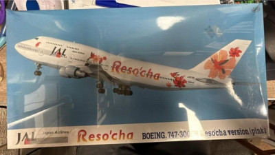 Hasegawa 1/200 Jal Japan Airlines Boeing 747-300Sr Risoccia