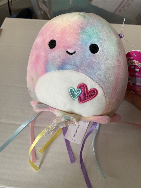 Kellytoy Squishmallow Janet The Jellyfish 5 Inch 2021 Valentines Edition for sale online | eBay