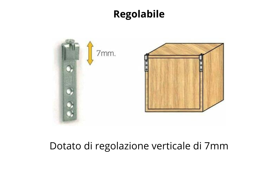 Barra Reggipensili Indaux Universale - Lunghezza 2029 Mm Per Cucine