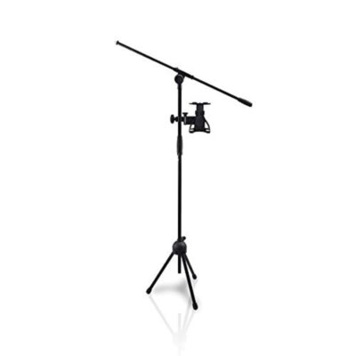 Pyle 2-in-1 Microphone and Tablet Stand Adjustable Telescopic Column 4. ...