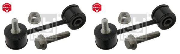 2 X Febi Koppelstange Vorne Beidseitig FüR Vw Bora Golf Iv New Beetle-image