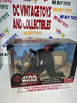 Maul Star Wars: Episode 1 Darth With Sith Speeder Large Doll Action Figure
