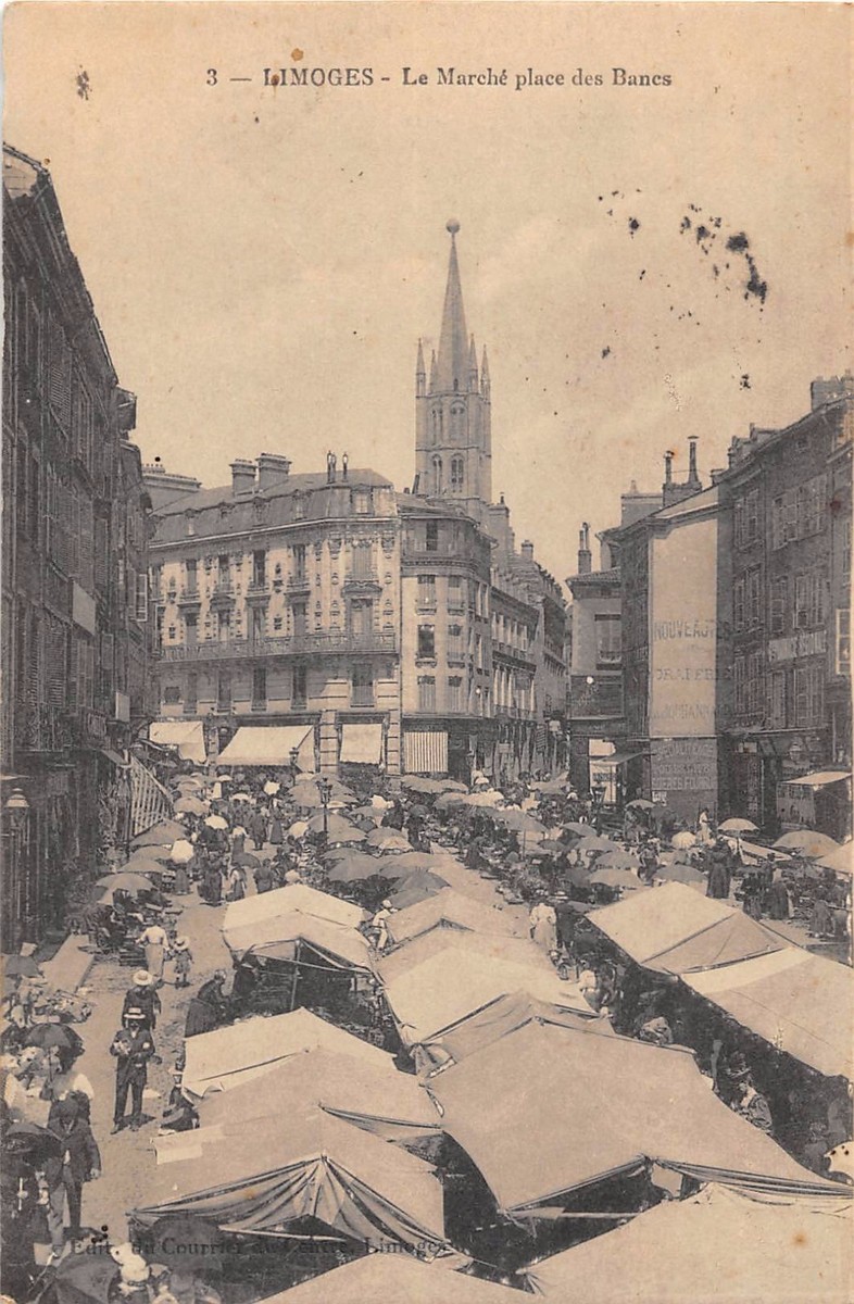 Limoges - CPA - LIMOGES - Vue générale sur st michel